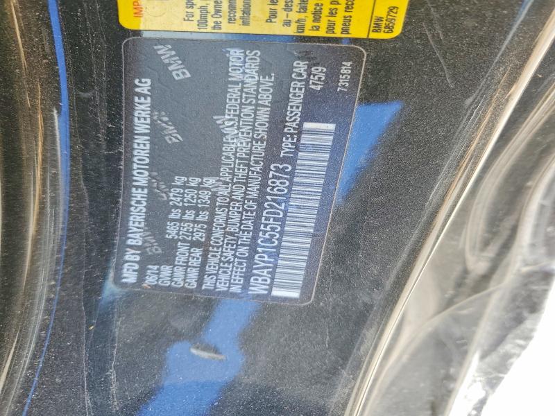 Aukcja sprzedaży 2015 Bmw 650, vin: WBAYP1C55FD216873, numer aukcji: 41846516