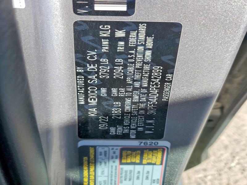 Продаж на аукціоні авто 2023 Kia Forte, vin: 3KPF54AD4PE542899, номер лоту: 46932626