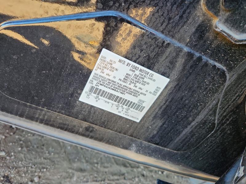 Aukcja sprzedaży 2021 Ford Edge, vin: 2FMPK4J93MBA11801, numer aukcji: 46286846