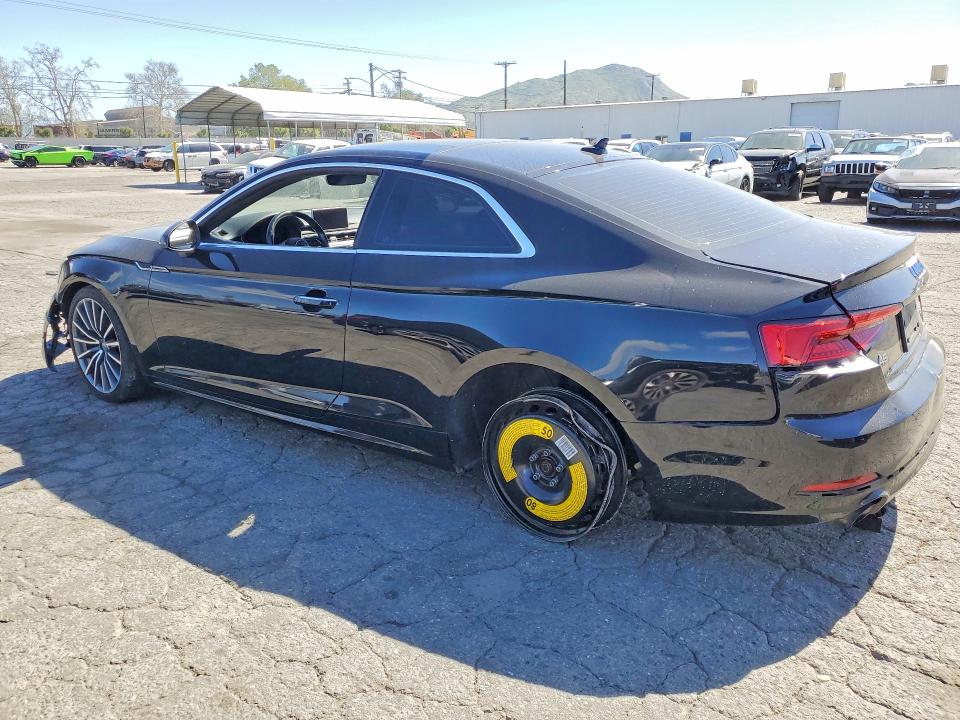 2018 Audi A5 მანქანა იყიდება აუქციონზე, vin: WAUPNAF55JA007012, აუქციონის ნომერი: 41605846