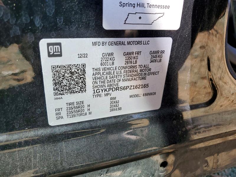 Продажа на аукционе авто 2023 Cadillac Xt6, vin: 1GYKPDRS6PZ162165, номер лота: 46342846