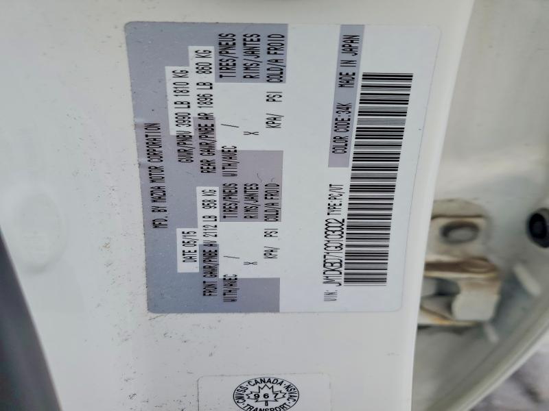 Продажа на аукционе авто 2016 Mazda Cx-3, vin: JM1DKBD71G0103002, номер лота: 45753436