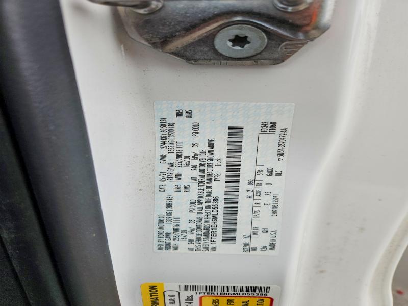41609476 :رقم المزاد ، 1FTER1EH6MLD55386 vin ، 2021 Ford Ranger مزاد بيع