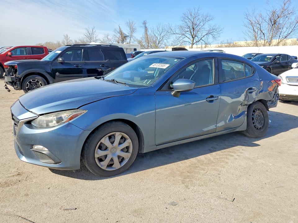 2015 Mazda 3 მანქანა იყიდება აუქციონზე, vin: JM1BM1U70F1255146, აუქციონის ნომერი: 46130586