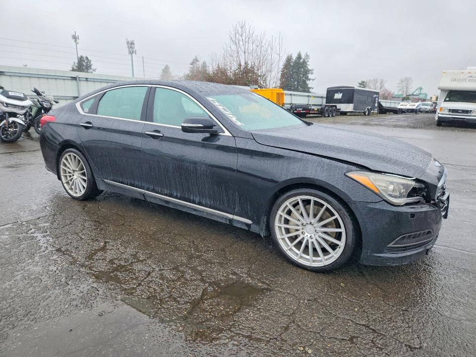 2015 Hyundai Genesis მანქანა იყიდება აუქციონზე, vin: KMHGN4JE5FU041027, აუქციონის ნომერი: 45465366
