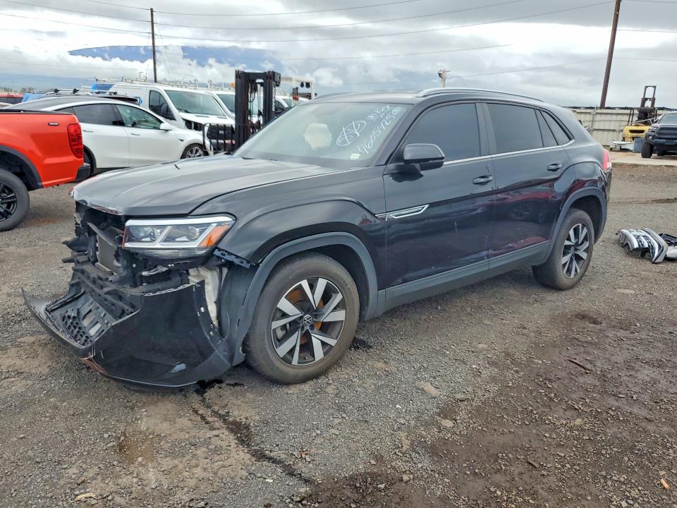 46054256 :رقم المزاد ، 1V23C2CA4LC216486 vin ، 2020 Volkswagen Atlas Cross Sport مزاد بيع
