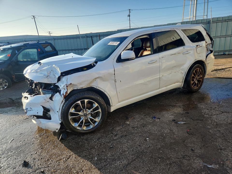45468116 :رقم المزاد ، 1C4SDJCT6KC722471 vin ، 2019 Dodge Durango مزاد بيع