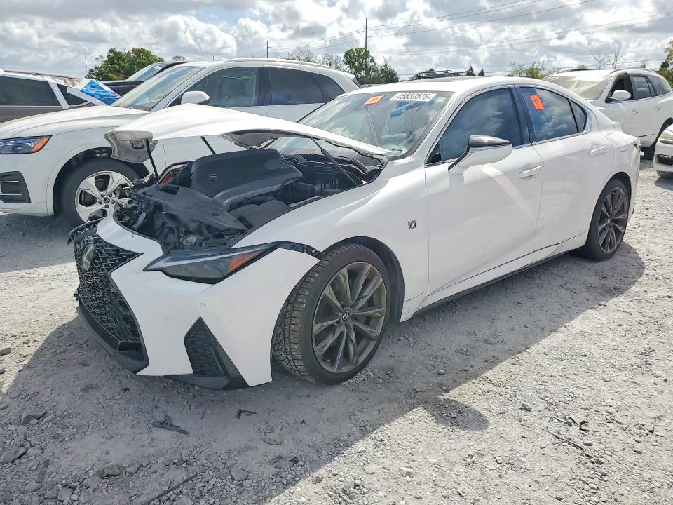 45530576 :رقم المزاد ، JTHGZ1B21P5062043 vin ، 2023 Lexus Is 350 مزاد بيع