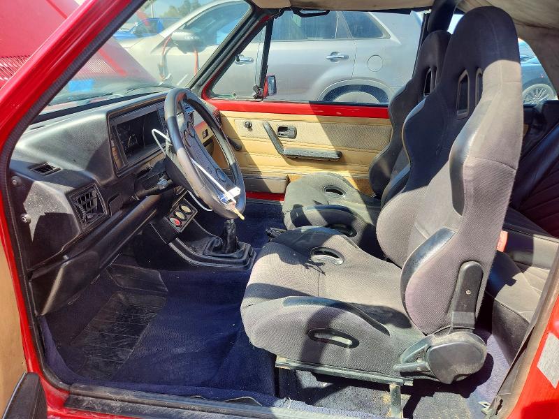 1986 Volkswagen Cabriolet მანქანა იყიდება აუქციონზე, vin: WVWCA0159GK024266, აუქციონის ნომერი: 46231926