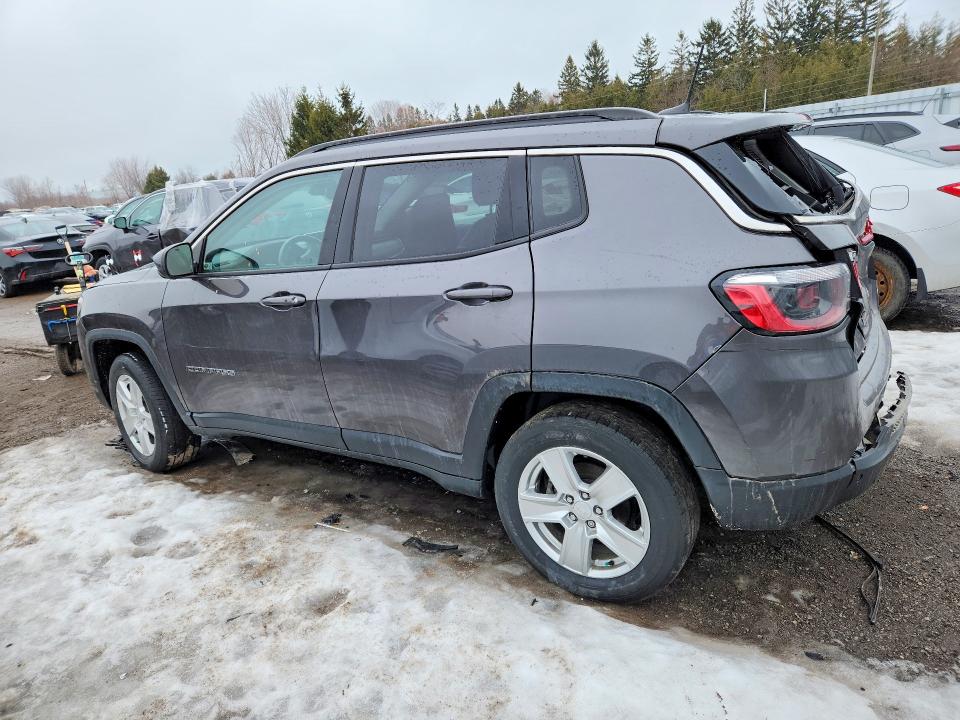 2022 Jeep Compass მანქანა იყიდება აუქციონზე, vin: 3C4NJDBB3NT103707, აუქციონის ნომერი: 79354685