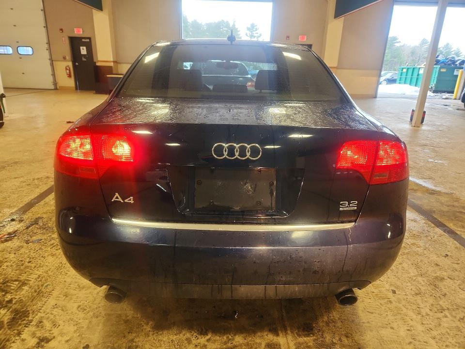 2006 Audi A4 მანქანა იყიდება აუქციონზე, vin: WAUDG78E36A038313, აუქციონის ნომერი: 79349775