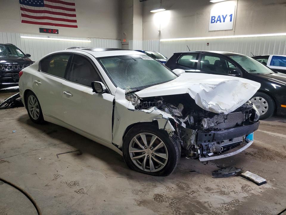 Продаж на аукціоні авто 2014 Infiniti Q50, vin: JN1BV7ARXEM703155, номер лоту: 45515816