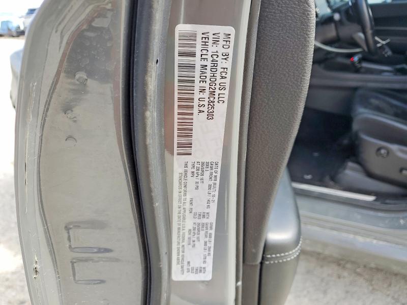 Продажа на аукционе авто 2021 Dodge Durango, vin: 1C4RDHDG2MC825303, номер лота: 46927086