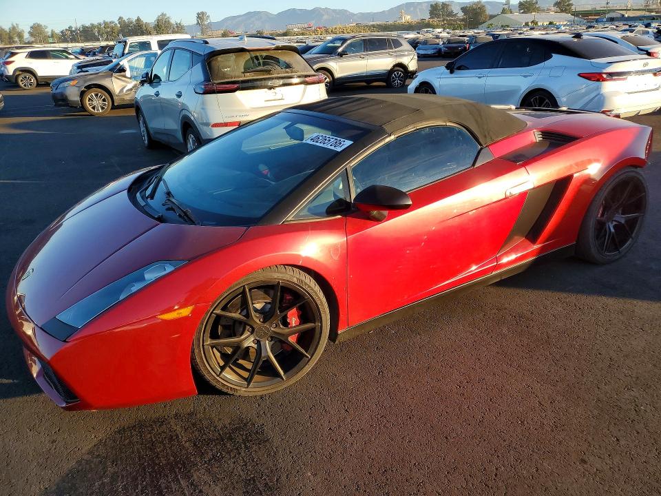 2008 Lamborghini Gallardo მანქანა იყიდება აუქციონზე, vin: ZHWGU22T08LA06259, აუქციონის ნომერი: 46265786