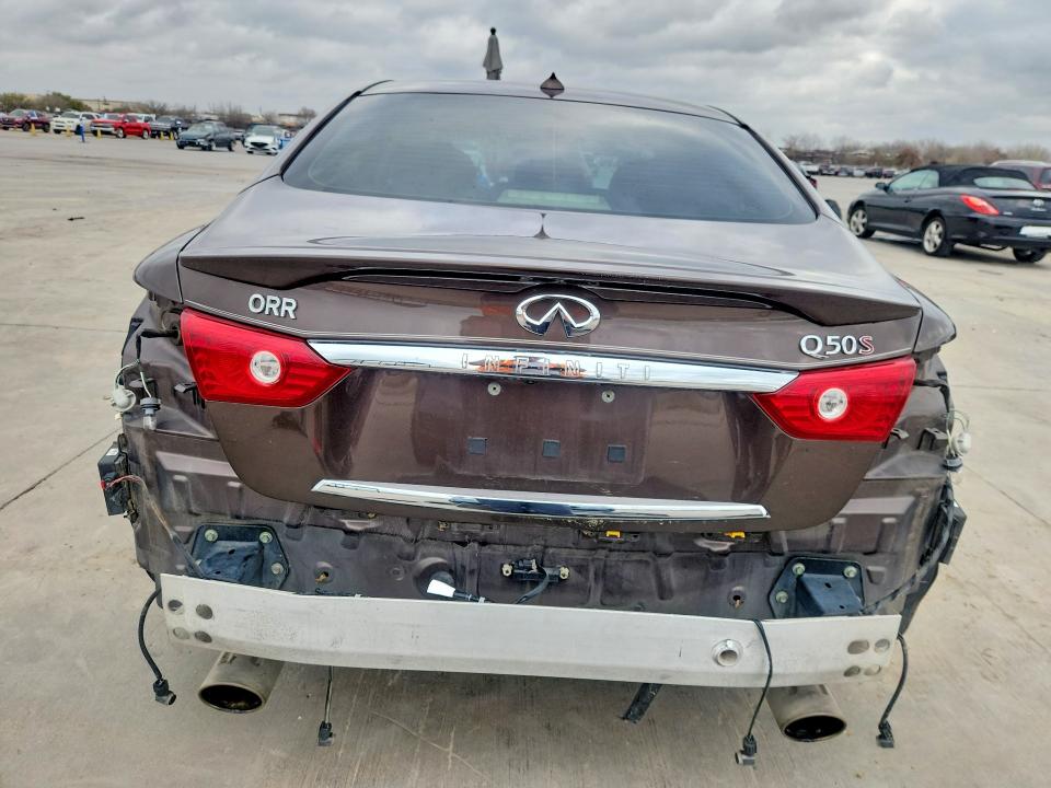 79601145 :رقم المزاد ، JN1BV7AP4FM334034 vin ، 2015 Infiniti Q50 مزاد بيع