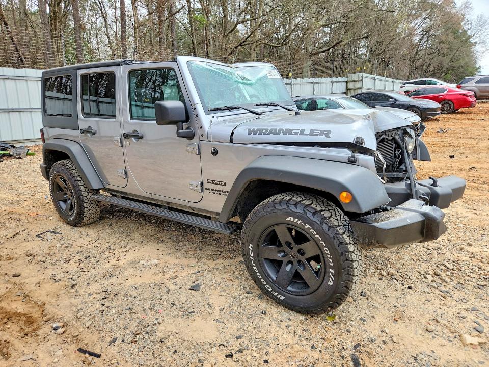 Продажа на аукционе авто 2017 Jeep Wrangler Unlimited, vin: 1C4BJWDG8HL747680, номер лота: 79315745