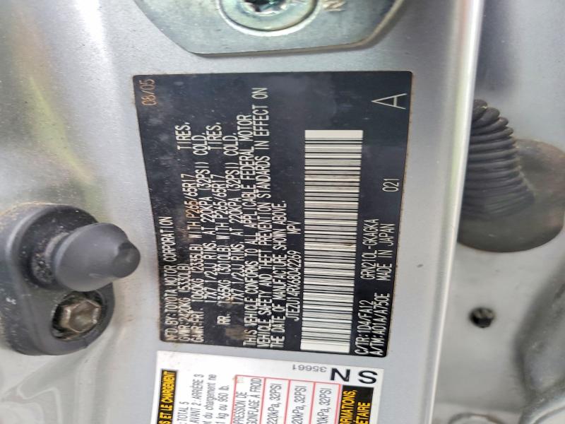 Продаж на аукціоні авто 2006 Toyota 4runner, vin: JTEZU14RX68042269, номер лоту: 79989205