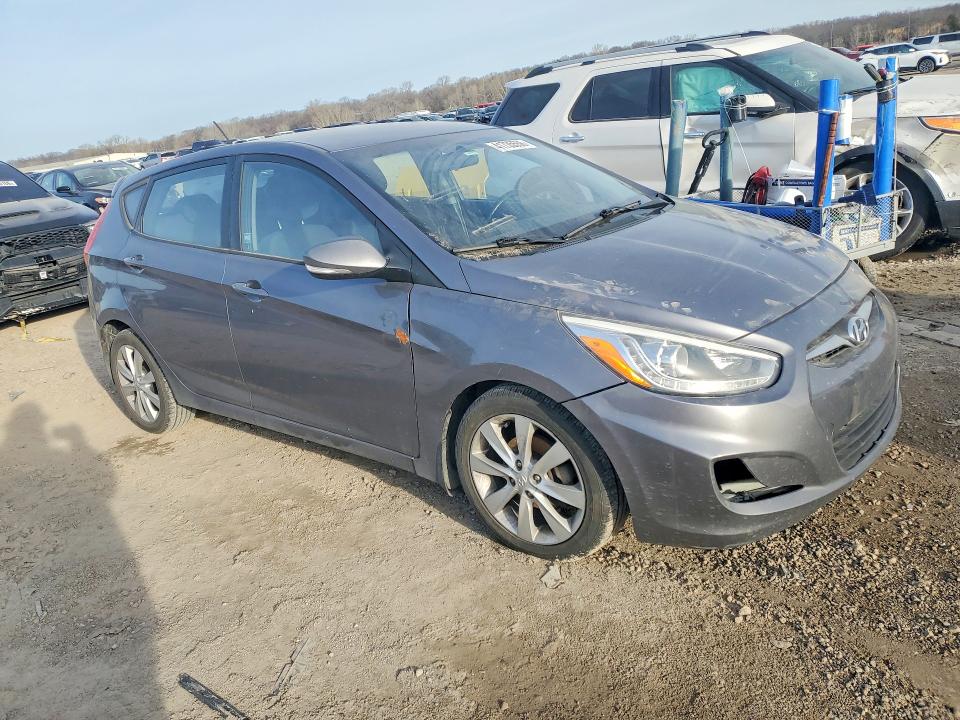 41735556 :رقم المزاد ، KMHCU5AE8EU190070 vin ، 2014 Hyundai Accent مزاد بيع