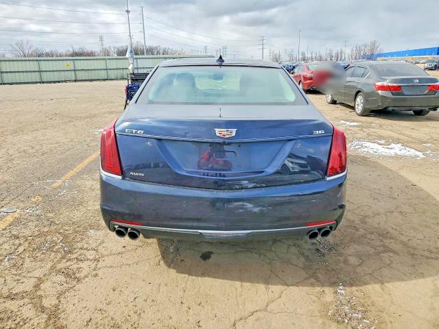 2018 Cadillac Ct6 მანქანა იყიდება აუქციონზე, vin: 1G6KD5RS6JU106786, აუქციონის ნომერი: 46096846