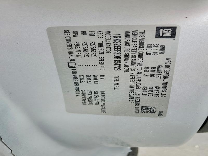 Продажа на аукционе авто 2013 Gmc Yukon, vin: 1GKS2EEF3DR154723, номер лота: 47406536