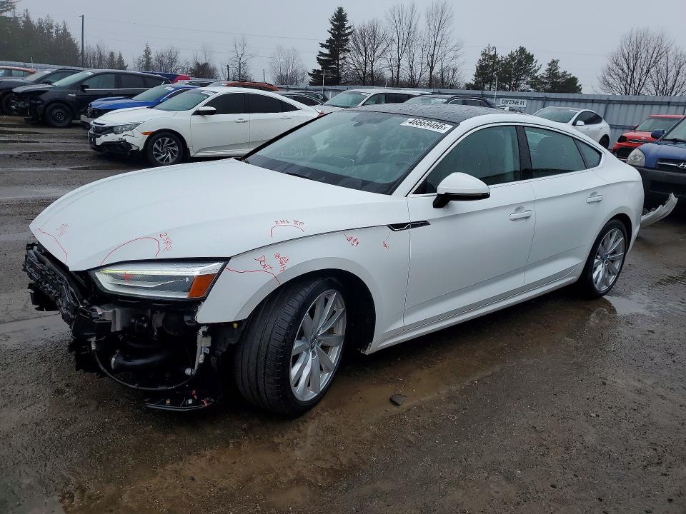 2018 Audi A5 მანქანა იყიდება აუქციონზე, vin: WAUBNCF58JA109040, აუქციონის ნომერი: 46669466
