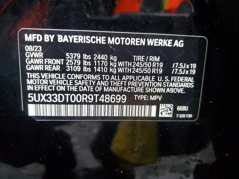 Продаж на аукціоні авто 2024 Bmw X4, vin: 5UX33DT00R9T48699, номер лоту: 79659165