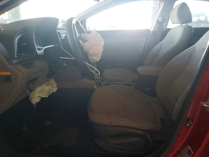 47114876 :رقم المزاد ، KMHD74LF6HU084409 vin ، 2017 Hyundai Elantra مزاد بيع
