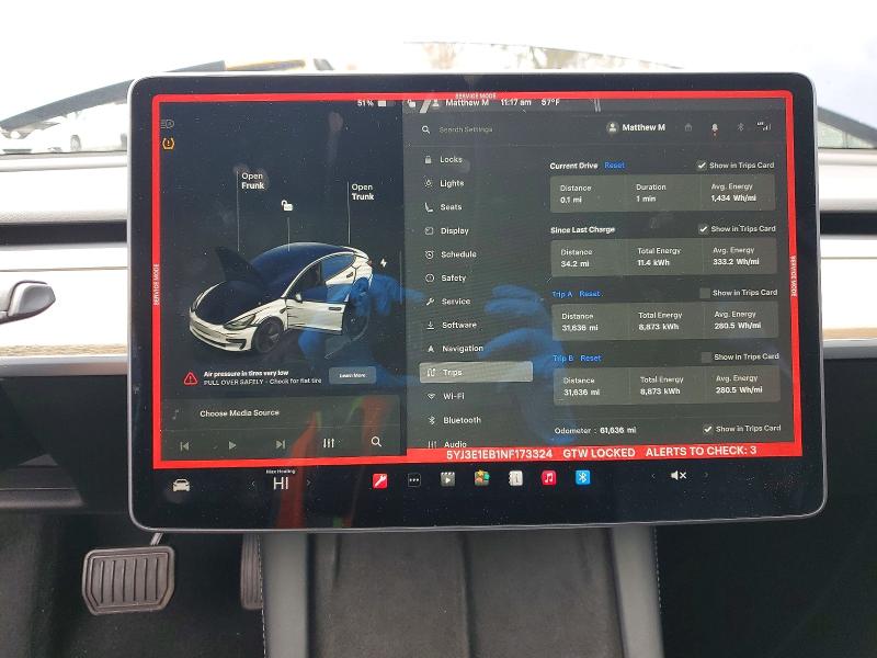Продаж на аукціоні авто 2022 Tesla Model 3, vin: 5YJ3E1EB1NF173324, номер лоту: 47969306