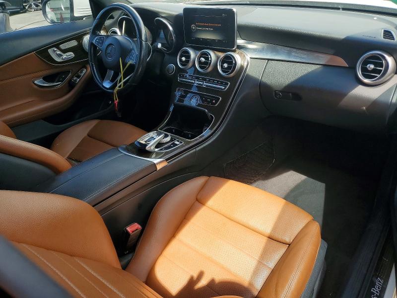 45952456 :رقم المزاد ، WDDWJ4KB6HF388850 vin ، 2017 Mercedes-benz C مزاد بيع