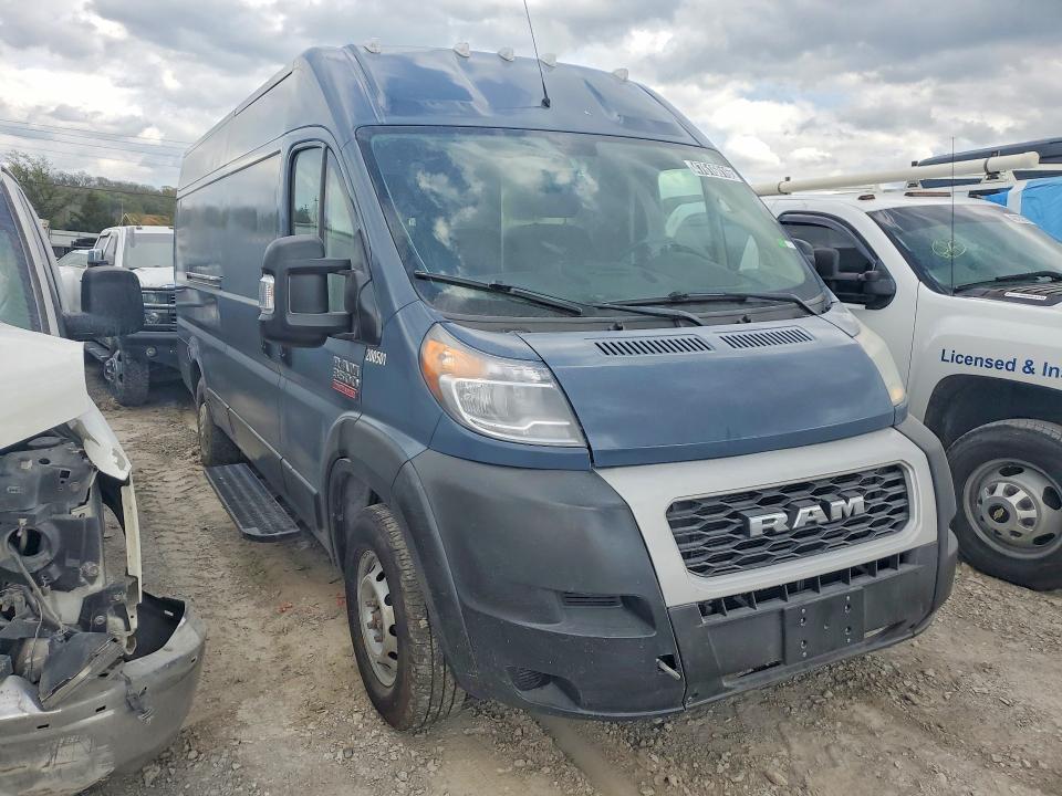 2021 Ram Promaster 3500 მანქანა იყიდება აუქციონზე, vin: 3C6FRVJG3ME503616, აუქციონის ნომერი: 47616016