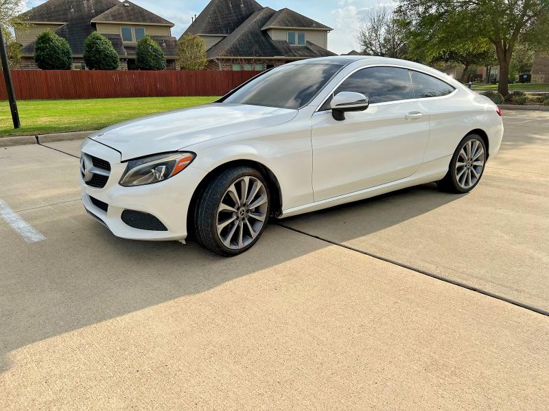 2018 Mercedes-benz C მანქანა იყიდება აუქციონზე, vin: WDDWJ4JBXJF670349, აუქციონის ნომერი: 45817586