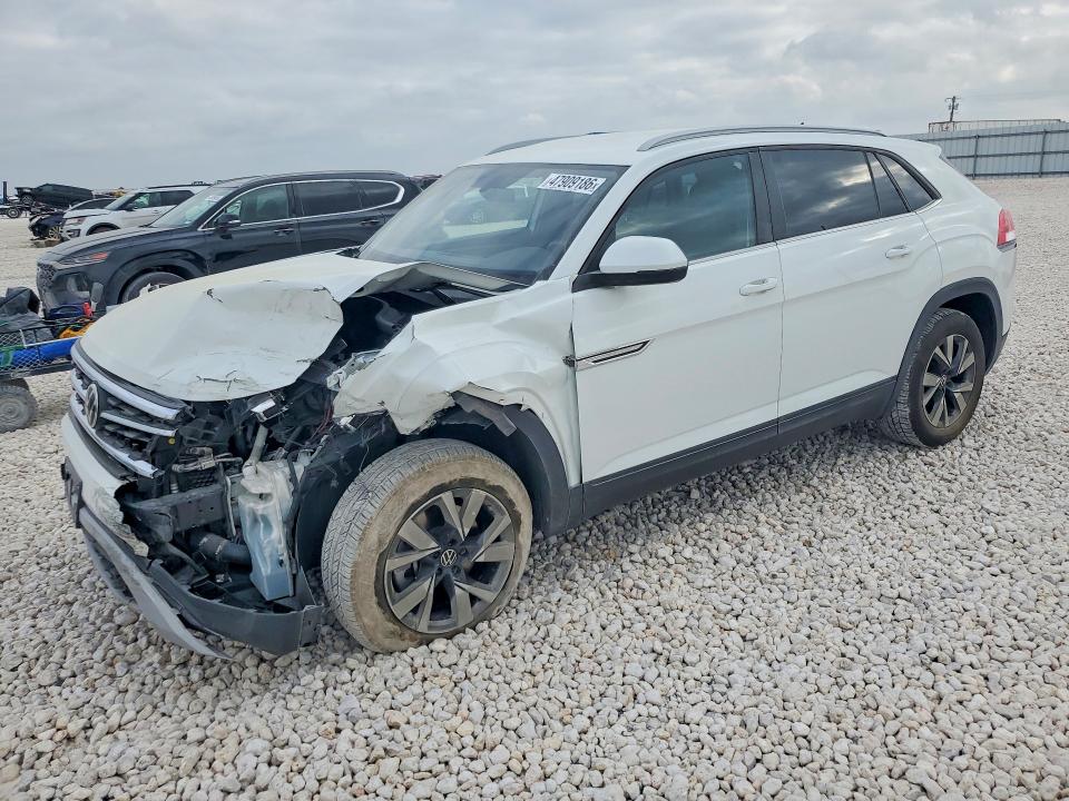 47909186 :رقم المزاد ، 1V2LC2CAXMC239966 vin ، 2021 Volkswagen Atlas Cross Sport مزاد بيع