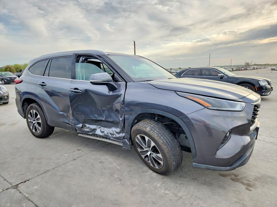 Aukcja sprzedaży 2021 Toyota Highlander, vin: 5TDGZRAH0MS516083, numer aukcji: 47463836