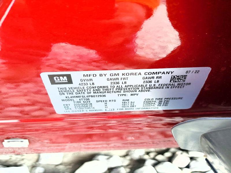 Aukcja sprzedaży 2023 Buick Encore Gx, vin: KL4MMFSL4PB012936, numer aukcji: 47659396