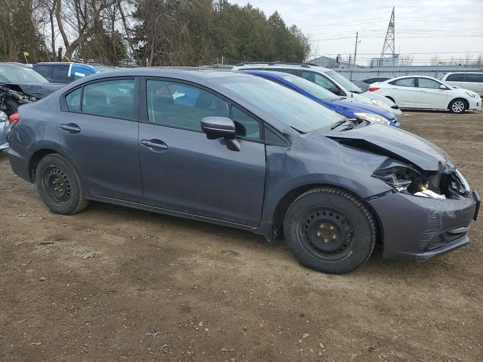 45887076 :رقم المزاد ، 2HGFB2F56FH047199 vin ، 2015 Honda Civic مزاد بيع