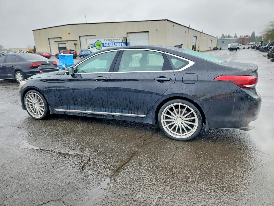 2015 Hyundai Genesis მანქანა იყიდება აუქციონზე, vin: KMHGN4JE5FU041027, აუქციონის ნომერი: 45465366
