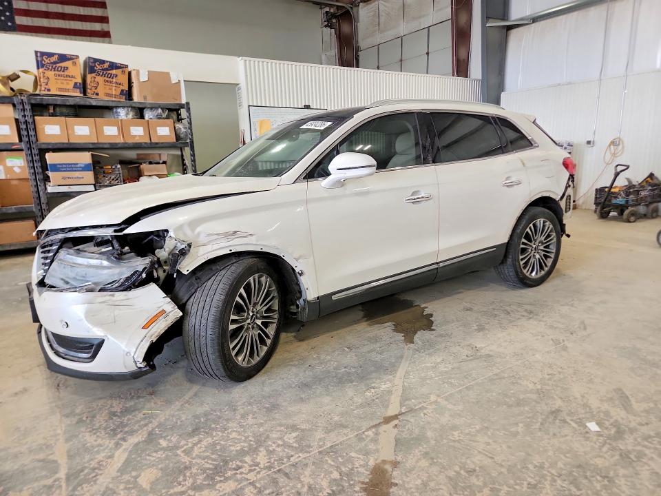 45934286 :رقم المزاد ، 2LMTJ6LR8GBL53988 vin ، 2016 Lincoln Mkx مزاد بيع