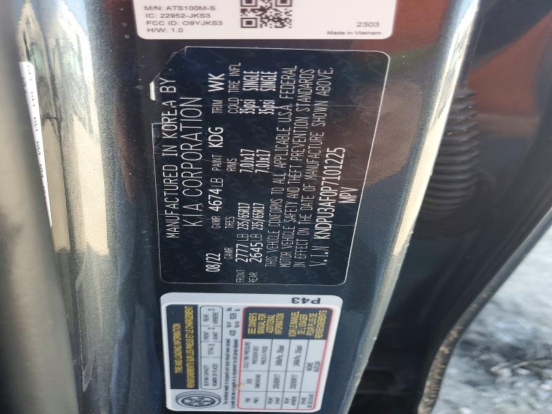 Aukcja sprzedaży 2023 Kia Sportage, vin: KNDPU3AF0P7101225, numer aukcji: 46410686