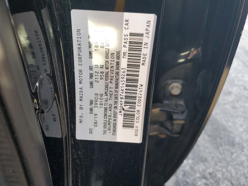 Продажа на аукционе авто 2019 Mazda Cx-3, vin: JM1DKFB74K1459263, номер лота: 46087716