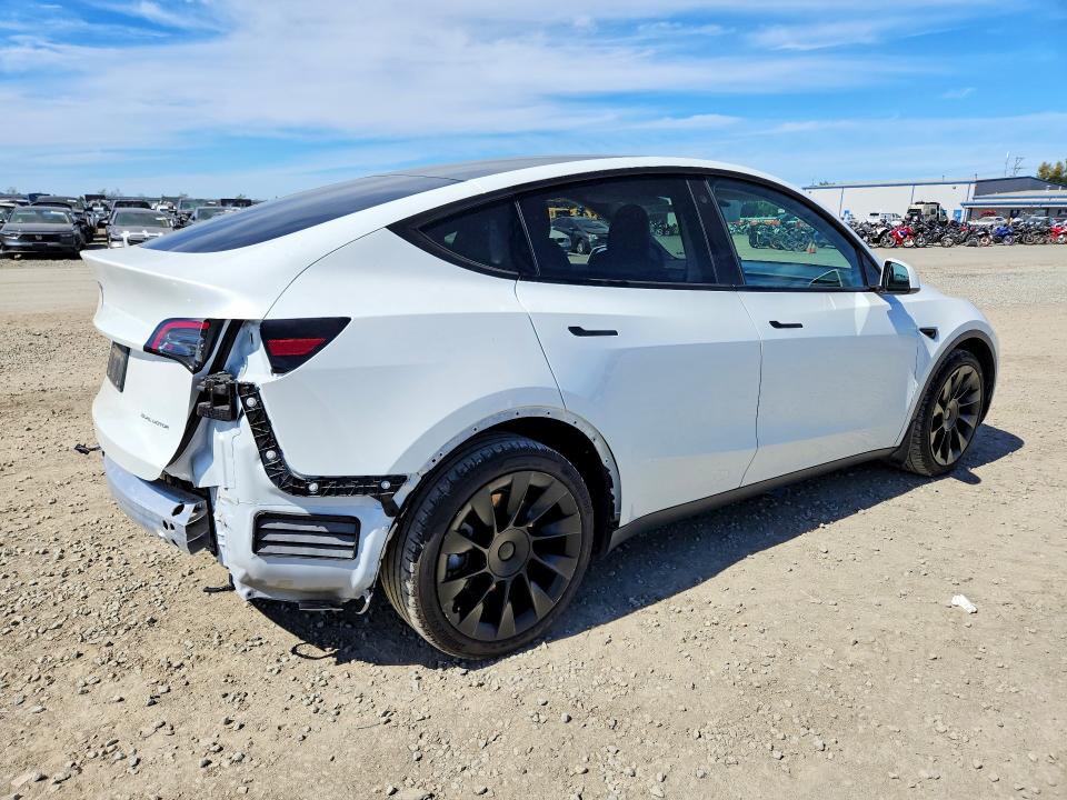79523025 :رقم المزاد ، 5YJYGDEE7MF200097 vin ، 2021 Tesla Model Y مزاد بيع