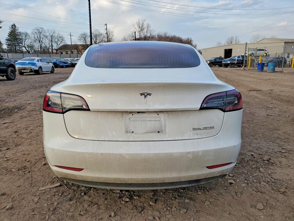 2018 Tesla Model 3 მანქანა იყიდება აუქციონზე, vin: 5YJ3E1EB7JF073853, აუქციონის ნომერი: 48099616