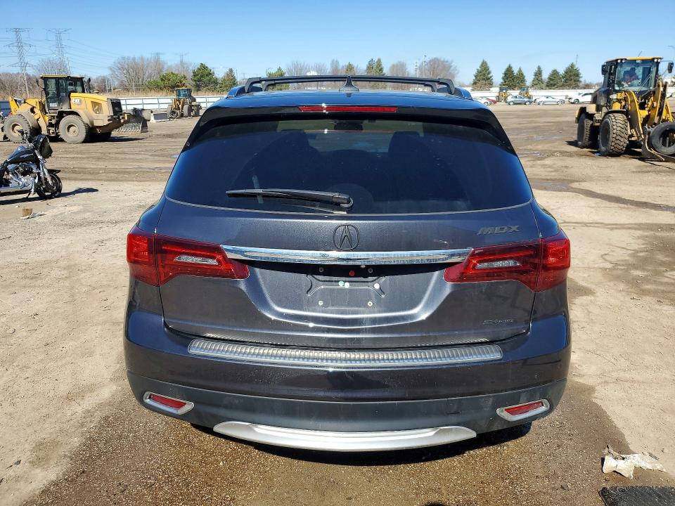 2014 Acura Mdx მანქანა იყიდება აუქციონზე, vin: 5FRYD4H4XEB006272, აუქციონის ნომერი: 45506116