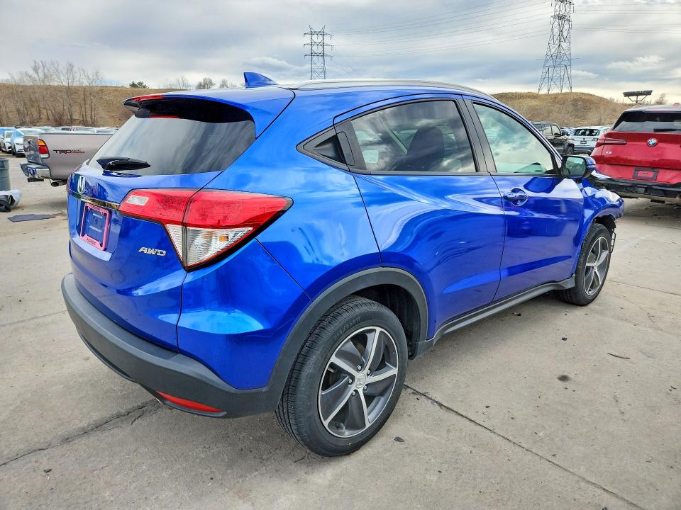 79490095 :رقم المزاد ، 3CZRU6H54NM750739 vin ، 2022 Honda Hr-v مزاد بيع