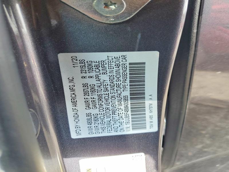 Продаж на аукціоні авто 2021 Acura Tlx, vin: 19UUB5F48MA005855, номер лоту: 79687725