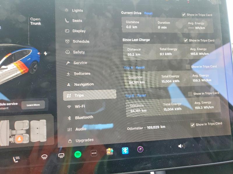 2020 Tesla Model 3 მანქანა იყიდება აუქციონზე, vin: 5YJ3E1EA0LF794073, აუქციონის ნომერი: 42080746