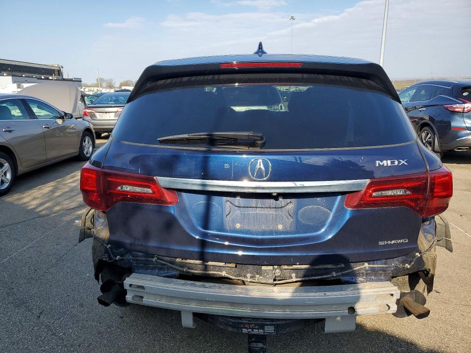 Продажа на аукционе авто 2017 Acura Mdx, vin: 5FRYD4H50HB014717, номер лота: 47404996