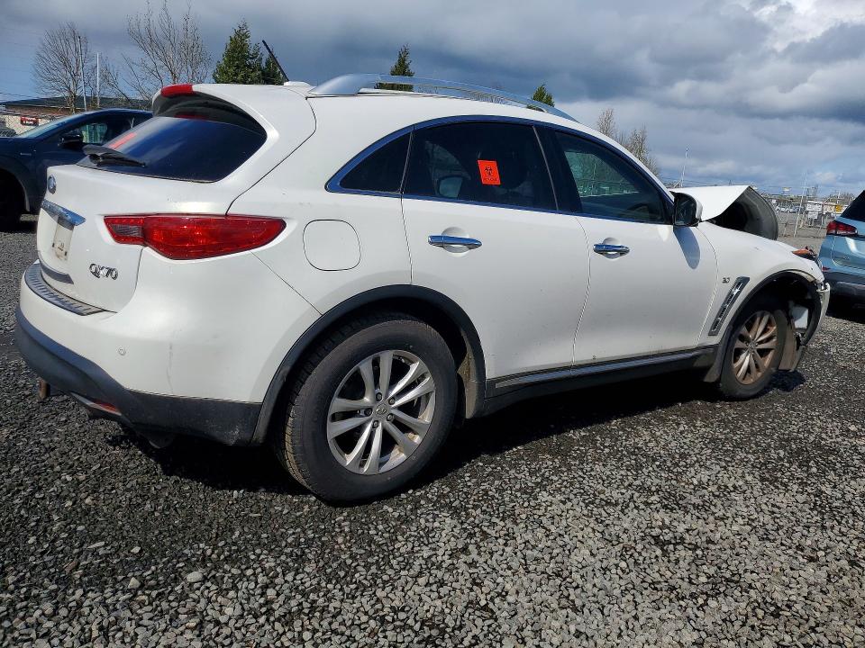 2015 Infiniti Qx70 მანქანა იყიდება აუქციონზე, vin: JN8CS1MW6FM482264, აუქციონის ნომერი: 47203536
