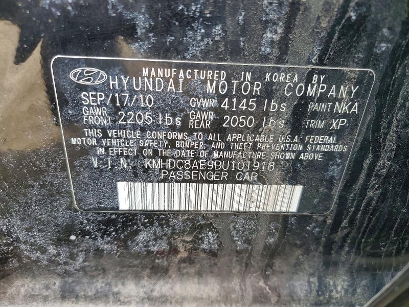 Aukcja sprzedaży 2011 Hyundai Elantra Touring, vin: KMHDC8AE9BU101918, numer aukcji: 46838276