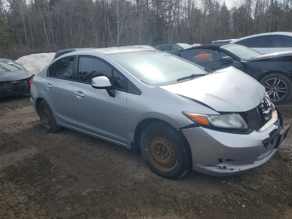 47336526 :رقم المزاد ، 2HGFB2F4XCH050027 vin ، 2012 Honda Civic Lx 4dr مزاد بيع