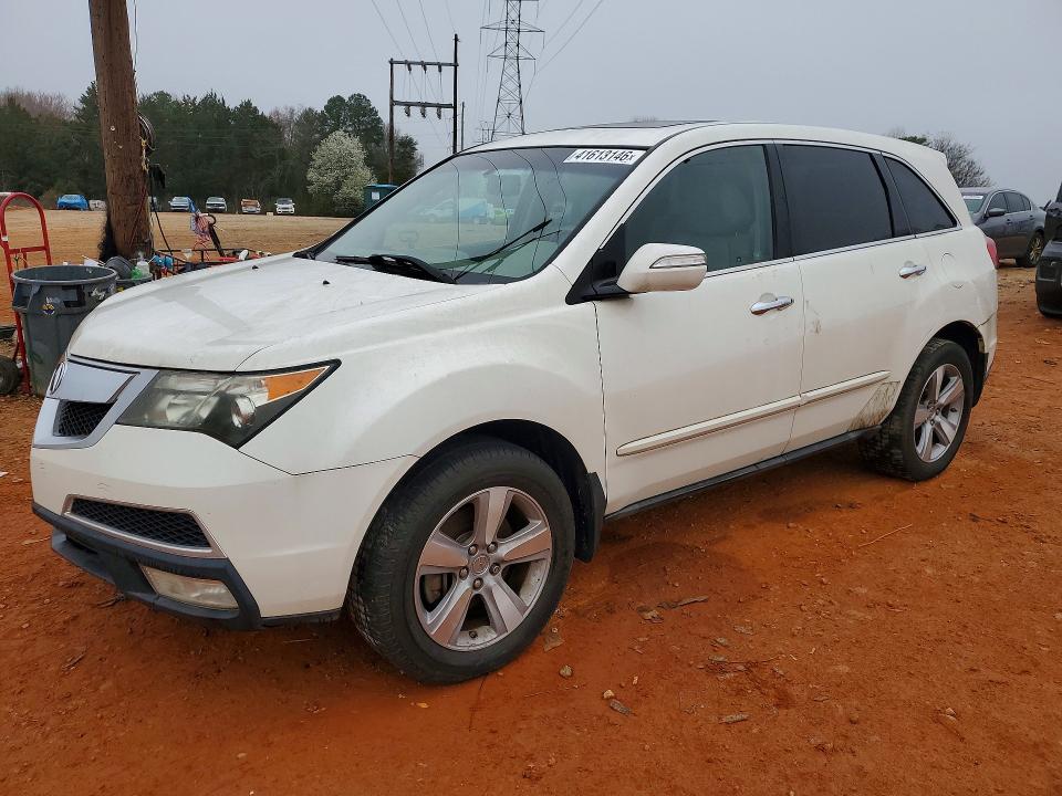 2011 Acura Mdx მანქანა იყიდება აუქციონზე, vin: 2HNYD2H27BH534789, აუქციონის ნომერი: 41613146
